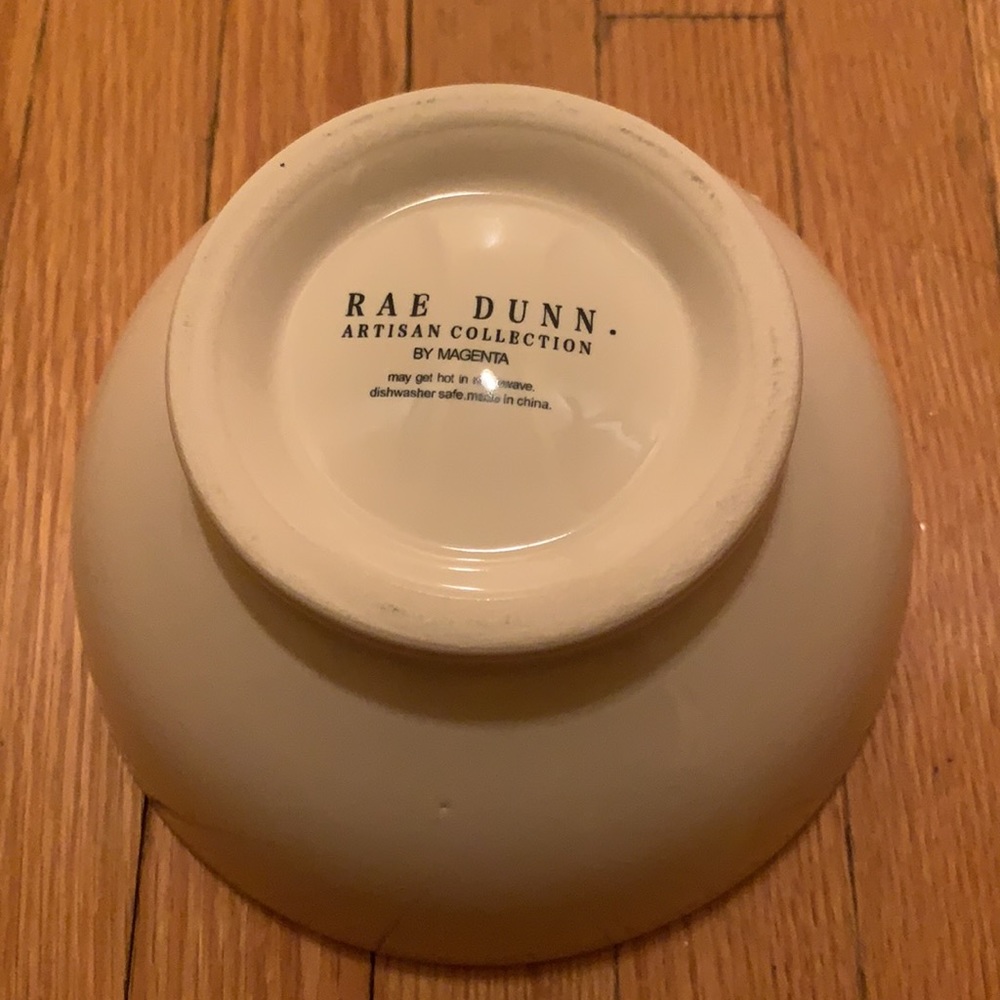 New Rae Dunn HAPPY SPRING Ceramic Bowl - Picture 2 of 2